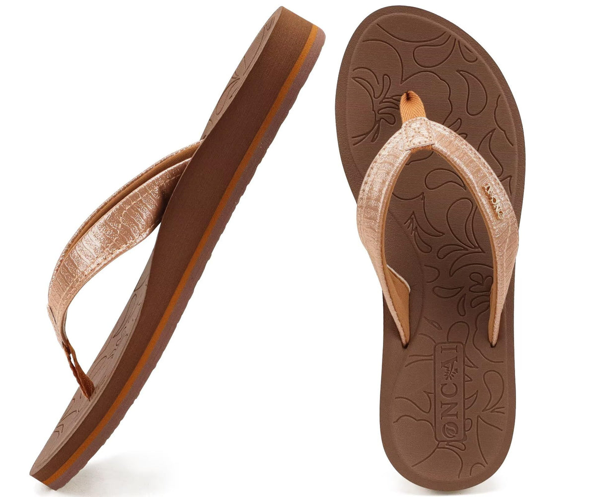 ONCAI Women's Arch Support Flip Flops