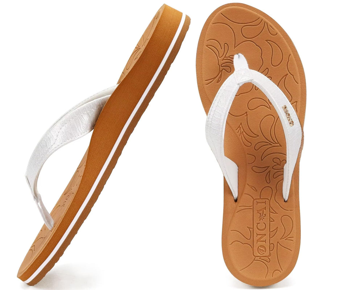 ONCAI Women's Arch Support Flip Flops